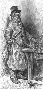 Hardware-Händler - New Cut Market, 1872 von Gustave Dore