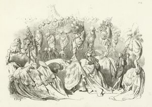 Kopfbedeckungen in der Regierungszeit von Ludwig XVI. von Gustave Dore
