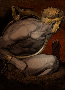 Illustration zur Göttlichen Komödie - Hölle von Dante