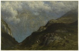 Berglandschaft von Gustave Dore