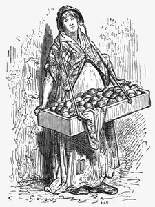 Orangenfrauen, 1872 von Gustave Dore