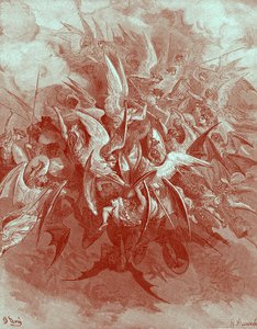 Das verlorene Paradies: Die Schlacht der Engel von Gustave Dore