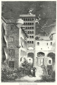 Gefängnis der Inquisition, Barcelona (Gravur) von Gustave Dore