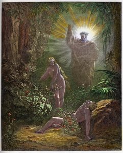 Die Erschaffung Evas - Genesis 2 von Gustave Dore