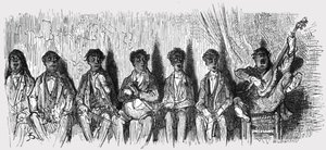 Die Christy Minstrels, 1872