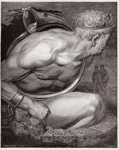 Die Göttliche Komödie, Inferno, Gesang 31: Nimrod der Riesen - von Dante Alighieri (1265-1321) - Illustration von Gustave Doré (1832-1883)