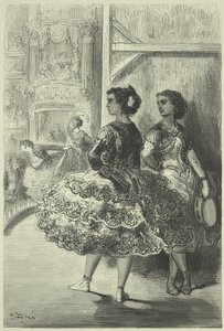 Der Fandango im Theater San Fernando, Sevilla