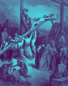 Die Errichtung des Kreuzes - Bibel