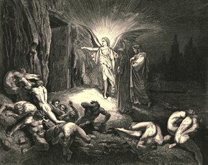 Zum Tor kam er, und mit seinem Stab berührte er es, ca. 1890