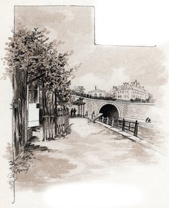 Zollamt am Quai de Valmy, Kanal Saint-Martin, Paris