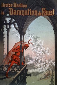 Die Verdammnis von Faust, ca. 1900 (Illustration) von Gustave Fraipont