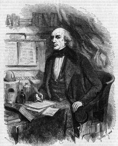 Porträt von Mathieu José Bonaventure Orfila (1787-1853), französischer Arzt und Chemiker. Gravur von Gustave Janet von Gustave Janet