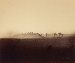 Kavalleriemanöver, 3. Oktober von Gustave Le Gray