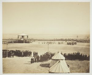 Messe, Camp de Châlons von Gustave Le Gray