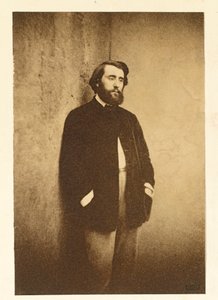 Porträt von Edmond Cottinet (1824-1895) von Gustave Le Gray