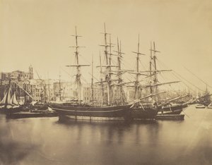 Schiffe im Hafen, Sète