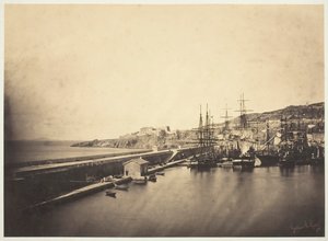 Der Pier von Sète, 1857