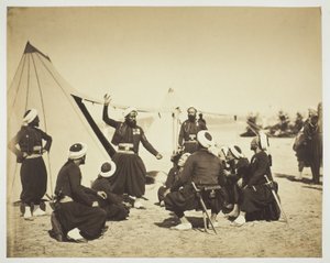 Zouave-Geschichtenerzähler (Le recit)