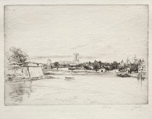 Der kleine St. Eloi, La Rochelle von Gustave Leheutre