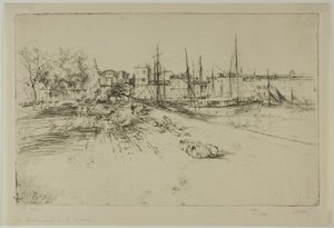 Der neue Dock in La Rochelle von Gustave Leheutre