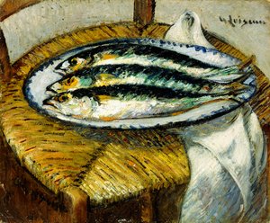 Die Schale mit Makrelen, ca. 1923