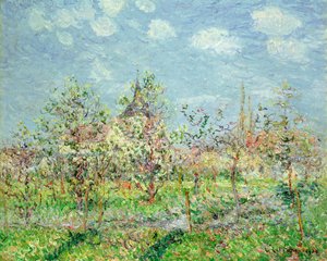 Blühender Obstgarten, 1902