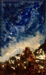 Studie einer Landschaft