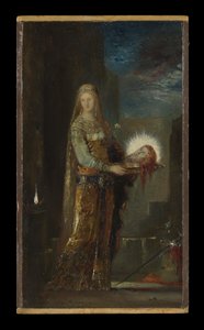Salome mit dem Haupt Johannes des Täufers von Gustave Moreau