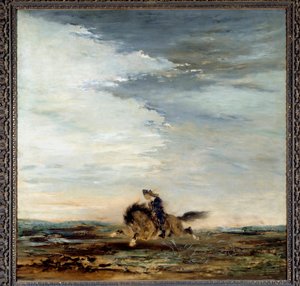 Der schottische Reiter von Gustave Moreau