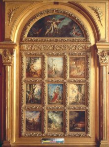Leben der Menschheit von Gustave Moreau