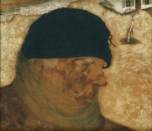 Der Winter 1914 in Flandern von Gustave Van de Woestyne