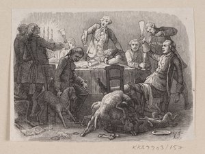 Illustration zu "Alt paa sin rette Plads" in H.C. Andersen, "Märchen und Geschichten", Band 2
