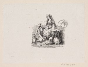 Illustration zu "Den fliegenden Koffer" in H.C. Andersen, "Märchen und Geschichten", Band 1