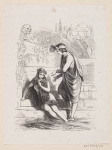 Illustration zu "Die kleine Meerjungfrau" in H.C. Andersen, "Märchen und Geschichten", Band 1