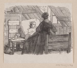 Illustration zu "Fünf aus einer Erbsenschote" in H.C. Andersen, "Märchen und Geschichten", Band 2
