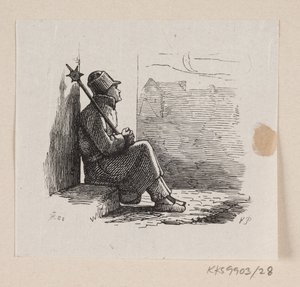 Illustration zu "Lykkens Kalosker" in H.C. Andersen, "Märchen und Geschichten", Band 1 von H.P. Hansen