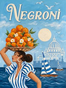 Mediterraner Negroni-Sommer