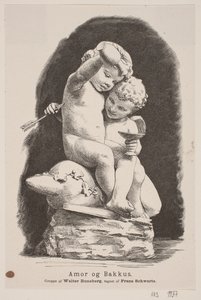 Amor und Bacchus von H. C. Henneberg