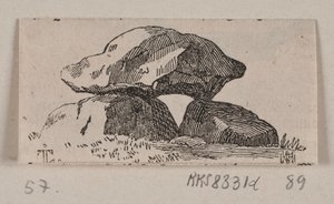 Illustration zu "Steinmonumente" von H. C. Henneberg