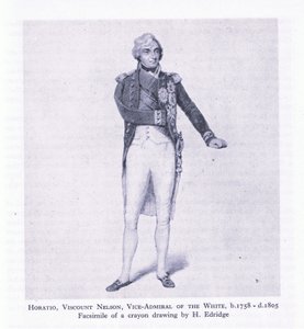 Horatio, Viscount Nelson, aus British Adventure, veröffentlicht von Collins von H. Eldridge