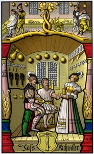 Barbier und Perückenmacher, 16. Jahrhundert, 1849