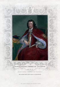 Gilbert Burnet, schottischer Theologe und Historiker, 19. Jahrhundert von H. Robinson