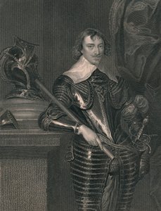 Robert Rich, Earl of Warwick, ca. 1630er, frühes bis mittleres 19. Jahrhundert von H. Robinson