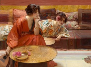 Müßige Stunden, 1895 von H. Siddons Mowbray