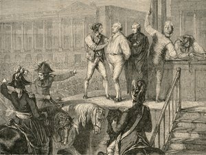 Die Hinrichtung von Ludwig XVI. am 21. Januar 1793