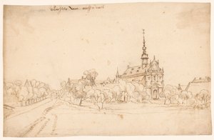 Das Kloster Roosendael in Walem, zwischen Bäumen
