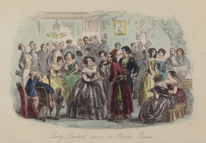 Illustration für Lewis Arundel oder Die Eisenbahn des Lebens von Frank E. Smedley von after Hablot Knight Browne