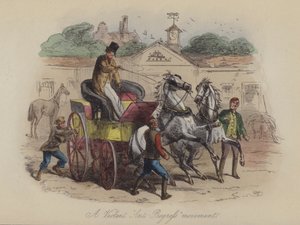 Illustration für Lewis Arundel oder Die Eisenbahn des Lebens von Frank E Smedley von after Hablot Knight Browne