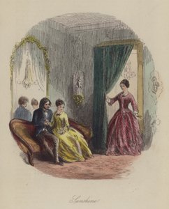 Illustration für Lewis Arundel oder Die Eisenbahn des Lebens von Frank E. Smedley von after Hablot Knight Browne