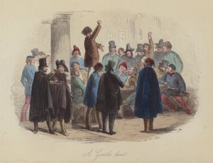 Illustration für Lewis Arundel oder Die Eisenbahn des Lebens von Frank E. Smedley von after Hablot Knight Browne